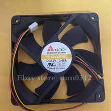 Y.S.TECH FD121225HB 12V 0.46A 12025 120mm 3-wire chassis cooling fan