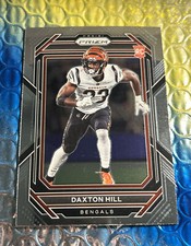 2022 Prizm Rookie Daxton Hill RC Cincinnati Bengals