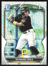 2023 6422D Bowman Chrome Prospects MOJO REFRACTOR Raymond Mola Pittsburgh
