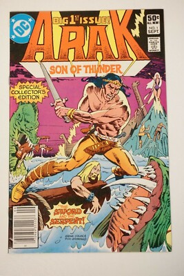 ''ARAK''  Son of Thunder #1 ( DC 1981 ) Origin of Arak, Son of Thunder  