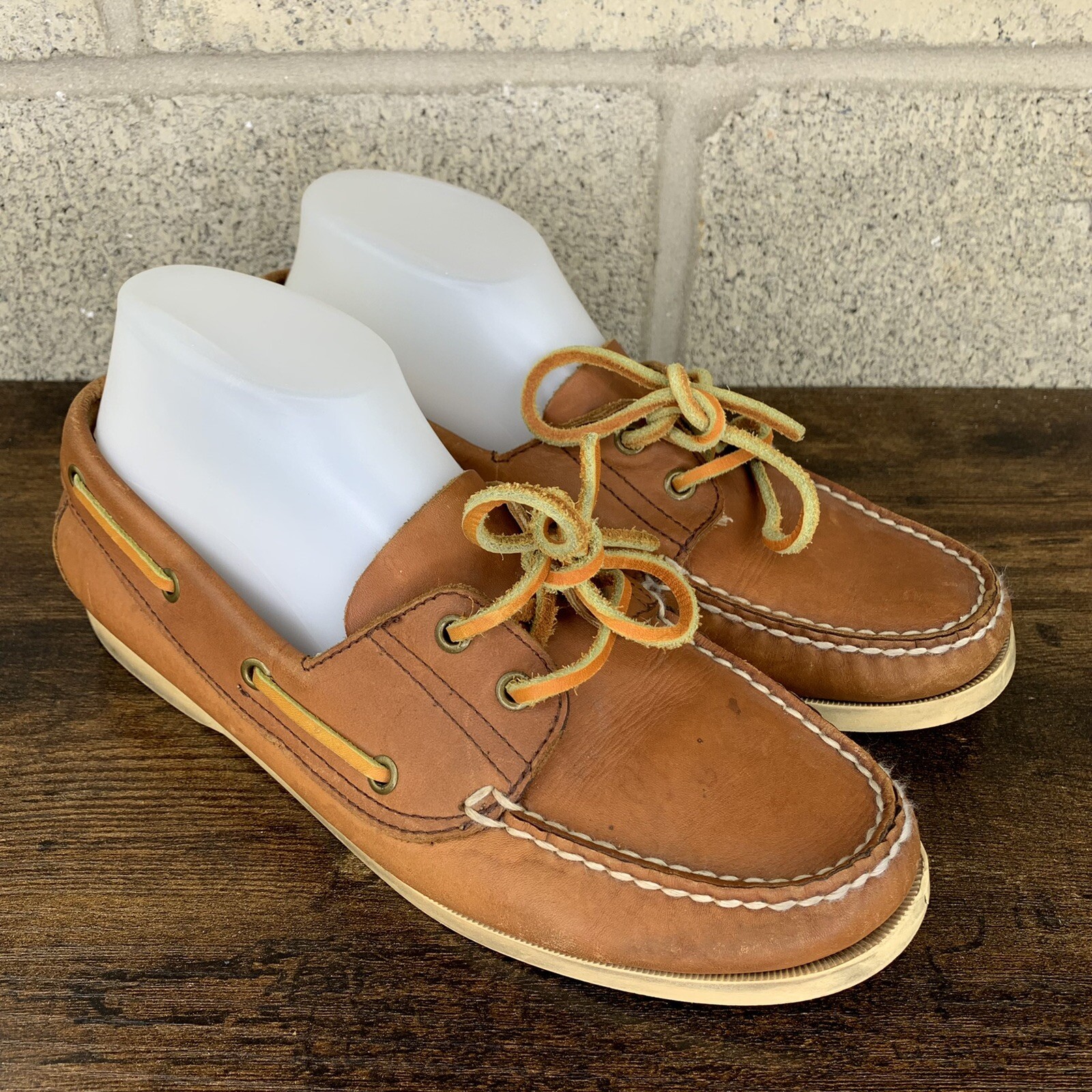 Classic Leather Moccasin Boat Deck Shoe 