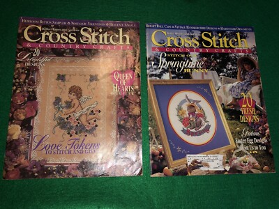 Homes & Garden Cross Stitch Magazines Set Of 11 Books Various Years