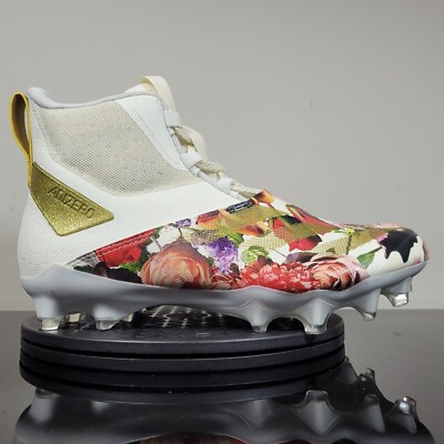 Adidas Adizero Chaos Speed Football Cleats Shoes White Gold IF5121 Men's Sz 12