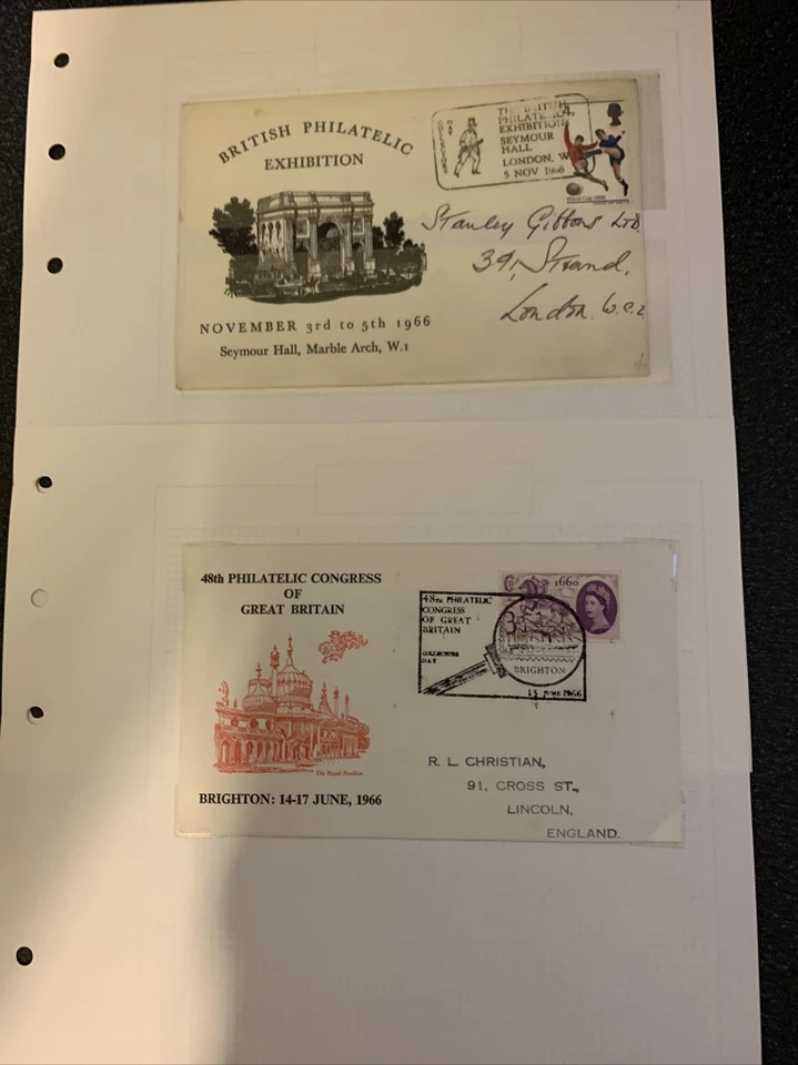 Great Britain Specialised Collection STAMP EXHIBITIONS - image 3 of 4