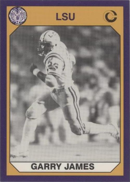 1990 Collegiate Collection LSU Tigers Garry James #75 - 1 of 1