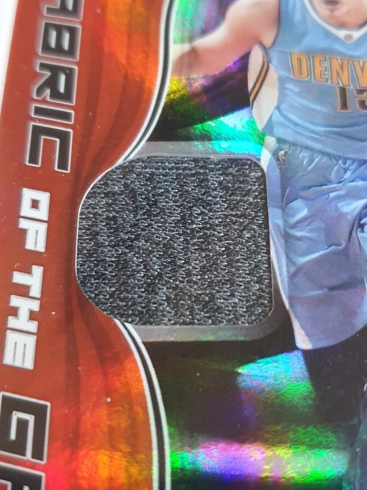 2017 Totally Certified Nikola Jokic #PATCH /199 Game Worn Jersey - PSA 9 (POP 1) - Image 2 of 4