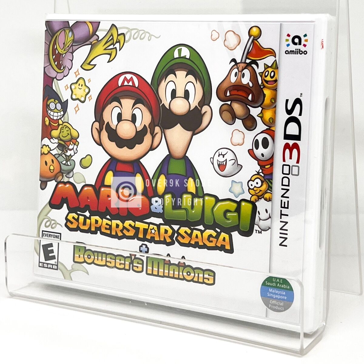 Mario & Luigi: Superstar Saga + Bowser's Minions EU Nintendo 3DS CD Key