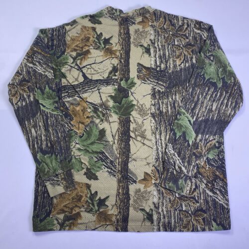 Vtg Redhead Mens 2XL Realtree Mesh Breathable Camo Long Sleeve Shirt Hunting - Picture 8 of 12