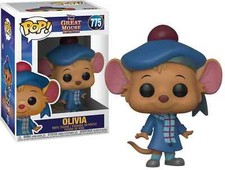 Pop! Figura Vinilo Funko Disney: Gran Ratón Detective Olivia