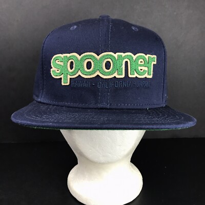 Reyn Spooner Hat Cap SnapBack Blue New W/ Tags Sample Prototype