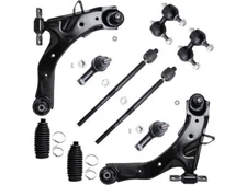 22HF85W Front Control Arm Ball Joint Tie Rod and Sway Bar Link Kit Fits Elantra
