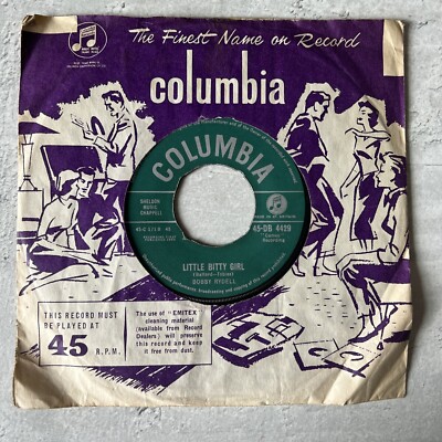 Bobby Rydell -  Wild One / Little Bitty Girl - 45 7'' Vinyl Single 1960 Columbia 