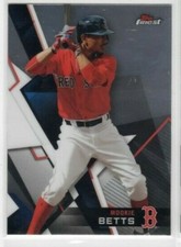 Mookie Betts 2018 Topps Finest Baseball Base Common #38 Boston Red Sox
