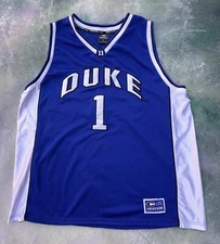 Vintage Colosseum NCAA Duke Blue Devils  Basketball Jersey #1 Men's Size XXL.