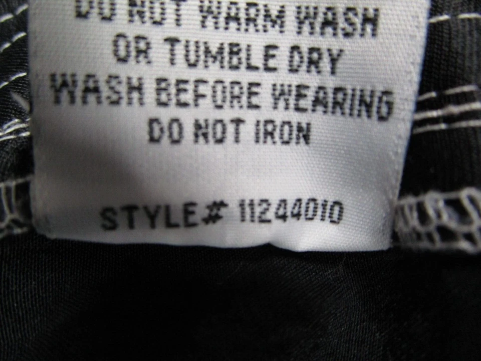 Pantalones Cortos De Colección Gotcha Para Hombres 33 Negros 8" Nylon Surf Natación Playa Retro Y2K Foto 3 de 4