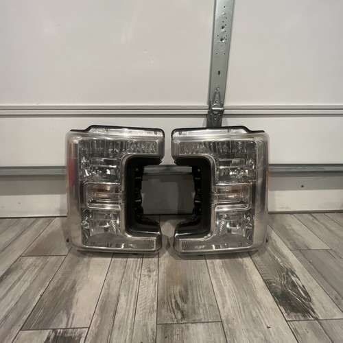 2017 2018 2019 FORD F-250 F-350 F250 F350 LEFT RIGHT PAIR SET OEM HEADLIGHT LAMP