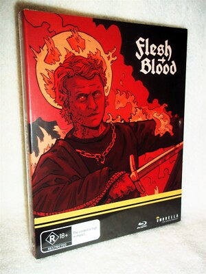 Flesh & Blood (Blu-ray 2024) Jack Thompson Susan Tyrrell fantasy medieval drama 