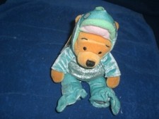 Disney Store Vintage WINNIE THE POOH ZODIAC PISCES  8 INCH Bean Bag Plush