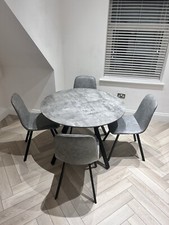 table and chairs used