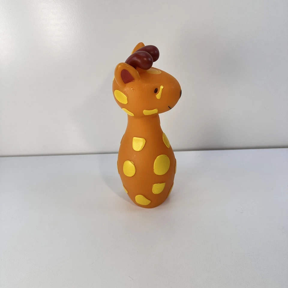 Melissa and Doug Niños Bolos Amigos Jugar Repuesto Jirafa Pin Juego Goma Foto 2 de 4