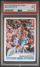 2017 Rittenhouse WNBA Imani Boyette PSA 9  Chicago Sky Texas Longhorns