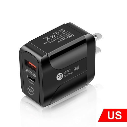 QC3.0 PD 40W Fast Quick Charge USB Type-C Wall Charger Adapter For iPhone 13 12 - Picture 29 of 36