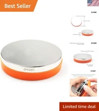 Chrome-Plated Steel Bench Block for Metal Stamping Blanks and Jewelry Tags