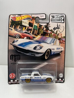 2021 Hot Wheels Premium Boulevard #22 1968 Mazda Cosmo Sport