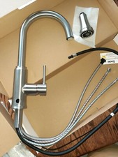 Touchless Kitchen Faucet Soosi Motion Sensor Single Handle 10007BN