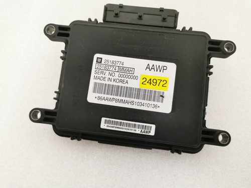 Chevrolet Spark 1.0 Motorsteuergerät Steuergerät Motor engine ECU 25183774 - Picture 2 of 4