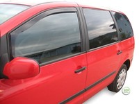 Windabweiser Regenabweiser Heko FüR Seat Alhambra 1996-2010 5-TüRer 2-Tlg