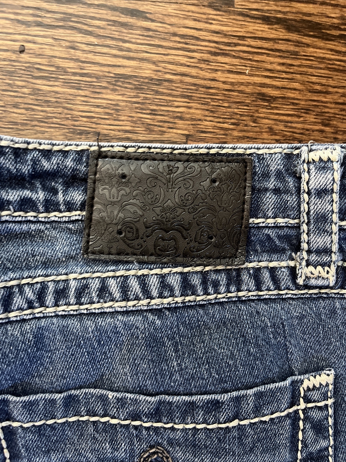 Iron Horse Jeans Womens 8 Kensington Mid Rise Jeans Waist 33 - View 12