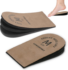 2 Pack Heel Lifts, Adjustable Heel Lifts for Leg Length Discrepancy, Women Man S