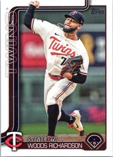 2025 Topps #368 Simeon Woods Richardson Twins