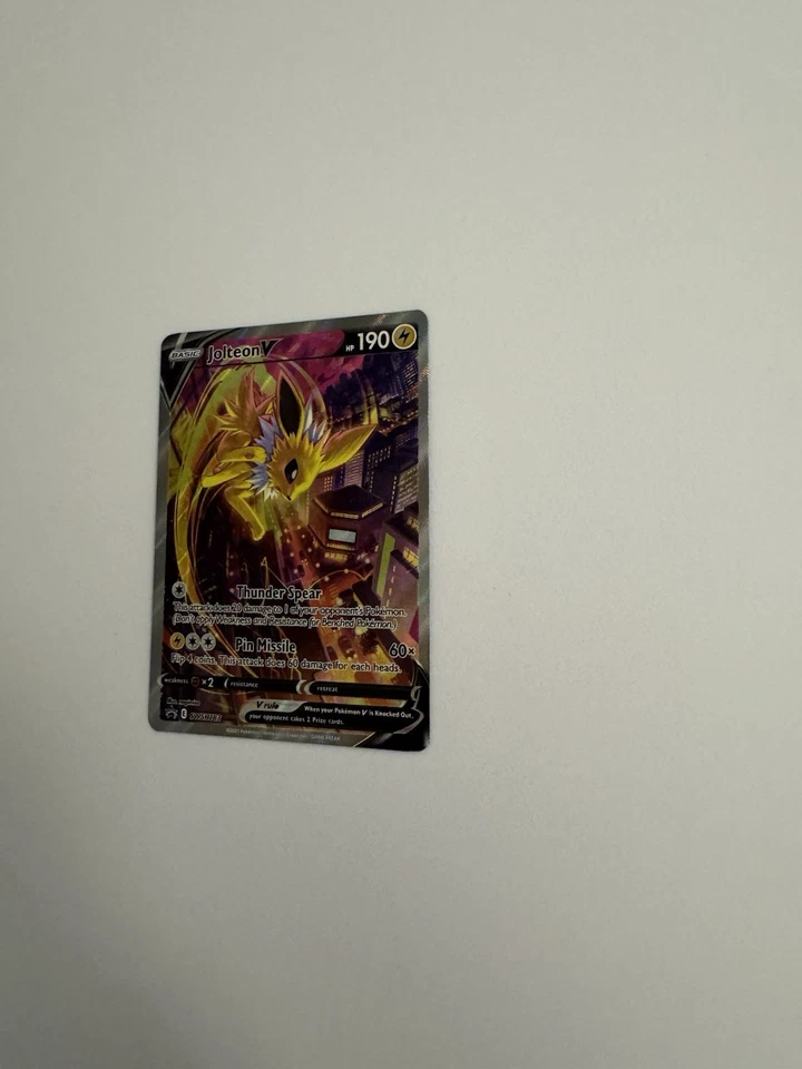 Jolteon V SWSH183 SWSH: Sword & Shield Promo Cards Holo - Image 4 of 4