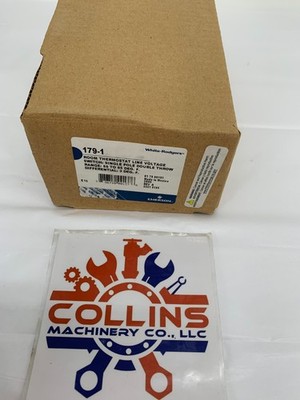 White-Rodgers 179-1 Heating Only Or Cooling Only Line Voltage Room Thermostat