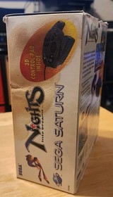 Nights Into Dreams... (Sega Saturn, 1996) Complete In Box , 3D Controller CIB!