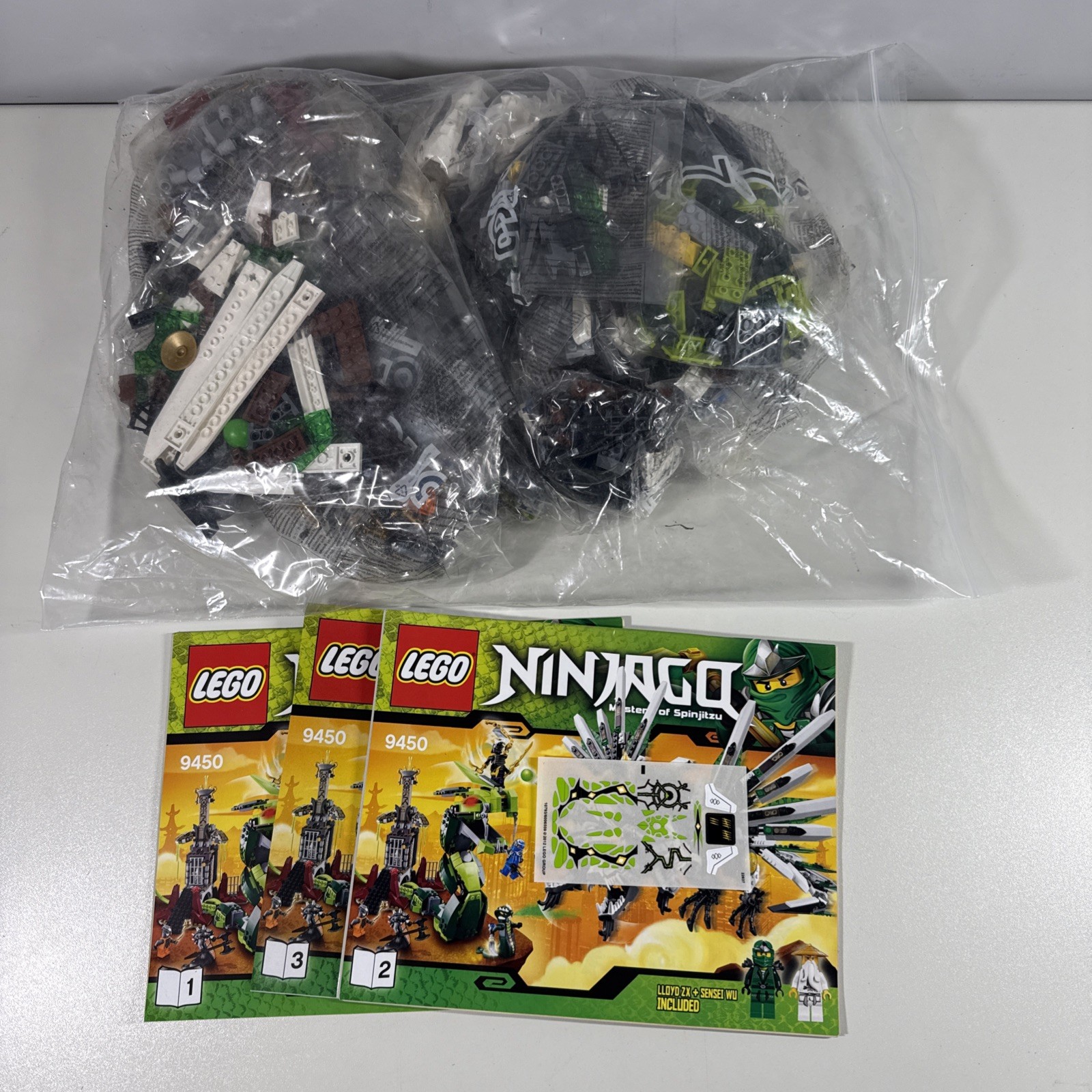LEGO NINJAGO: Epic Dragon Battle (9450) - NO BOX