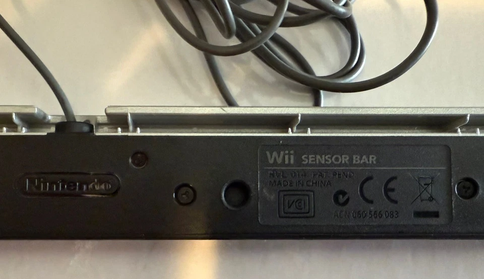 Nintendo Wii Cord Set AV Cable Sensor Bar Bundle Genuine OEM Original - Image 4 of 4