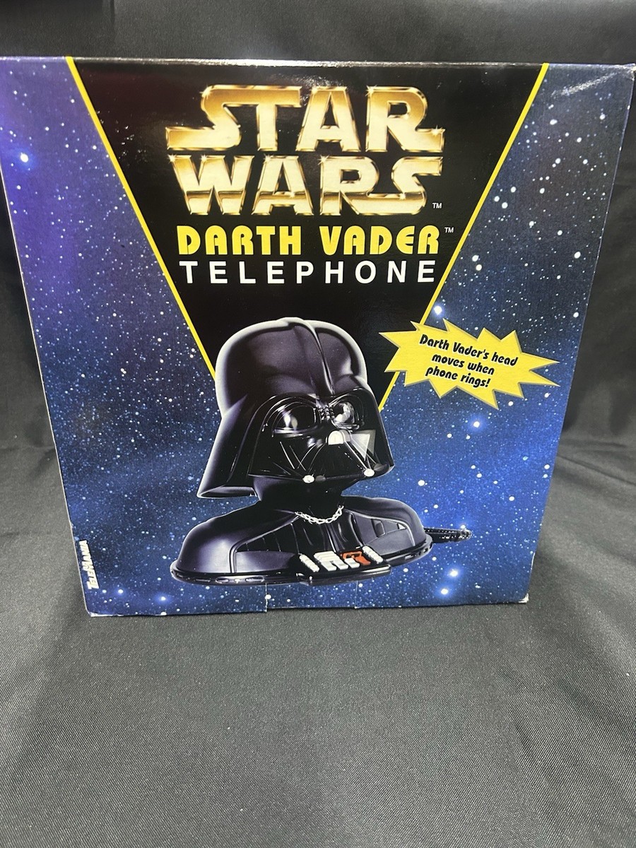 希少！ STAR WARS Darth Vader Telephone Vintage Star Wars Vintage Darth Vader Telephone With Lights