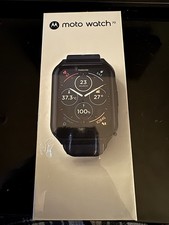 Motorola Moto Watch 70 MOSWZ70-pb Black 43mm Case Bluetooth