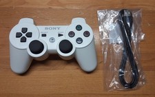 Authentic Sony PlayStation 3 DualShock 3 Controller OEM Cable - PS3 - White
