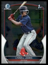 Lyonell James 2023 Bowman Chrome Prospects Boston Red Sox #BCP-118