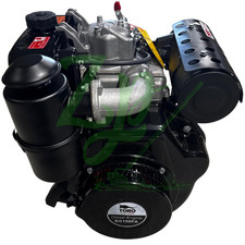 MOTORE COMPLETO DIESEL 10 HP CON AVVIAMENTO A STRAPPO YANMAR TMYD186 CONICO 23mm