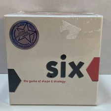 Six The Game Of Shape & Strategy Steffen Spiele FoxMind Germany Award NEW