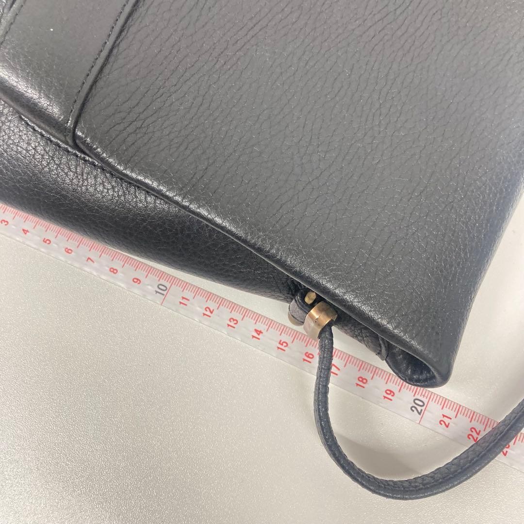 Givenchy Shoulder Bag Leather Navy Authentic F0210403 thumbnail 12