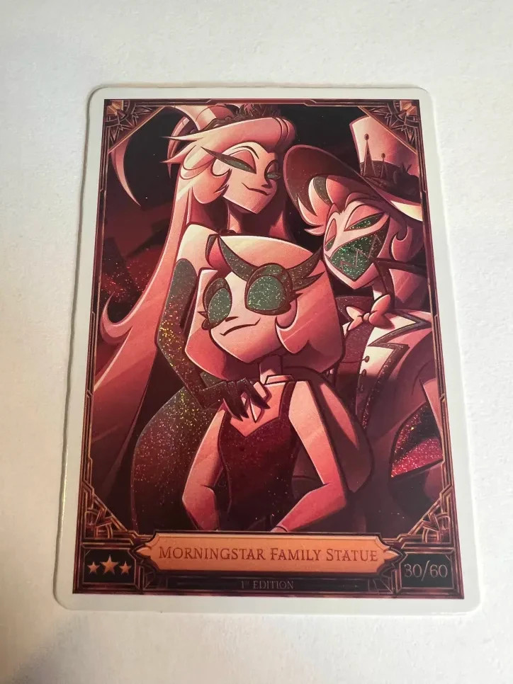 Morningstar Family Statue 30/60 FOIL 1st Edition Hazbin Hotel