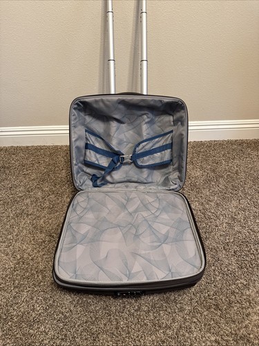 Samsonite Sahara Mobile Office Overnighter Bag Luggage Black/Gray - Picture 7 of 12