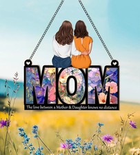 Personalized Mom Suncatcher Gift from Daughter, Mother's Day Window Decor