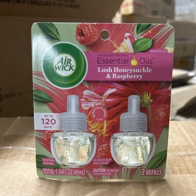  Lush Honeysuckle&Raspberry                   Oil Refills W/warmers.  SHIPS FREE